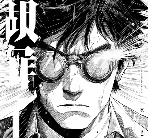 冒险题材漫画封面示例